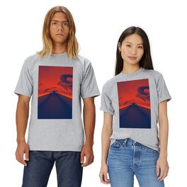 The Tunnel With The Octopus on The Wall Cinematic Photography T Shirt