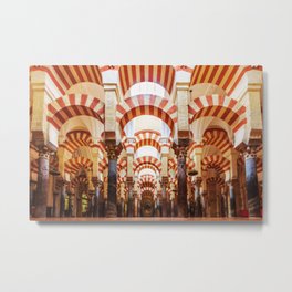 Mosque of Cordoba Metal Print | Cathedral, Allah, Masjid, Cordoba, Moslem, Photo, Islamic, Pray, Mosque, Muslim 