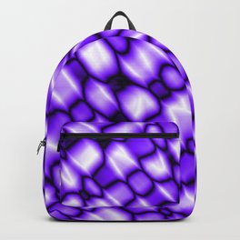 Remains of harmful vapors of the amethyst mesh from dark cracks on the glass. Backpack | System, Molecules, Glare, Kaleidoscope, Drops, Painting, Bacteria, Mysterious, Incredible, Granules 