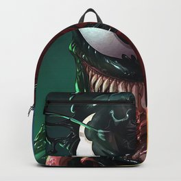 Venom Backpack | Tv, Digital, Creature, Man, Painting, X, Nerdgasm, Scary, Carnage, Symbiote 