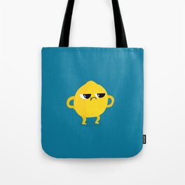 Grumpy Sour Lemon Tote Bag