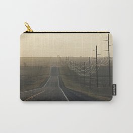 Blue Highway Carry-All Pouch | Landscape, Photo, Nature, Illustration 