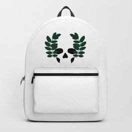 ACACIA SKULL Backpack | Freemasonry, Drawing, Plant, Acacia, Nature, Skull, Order, Black, Digital, Spiritual 