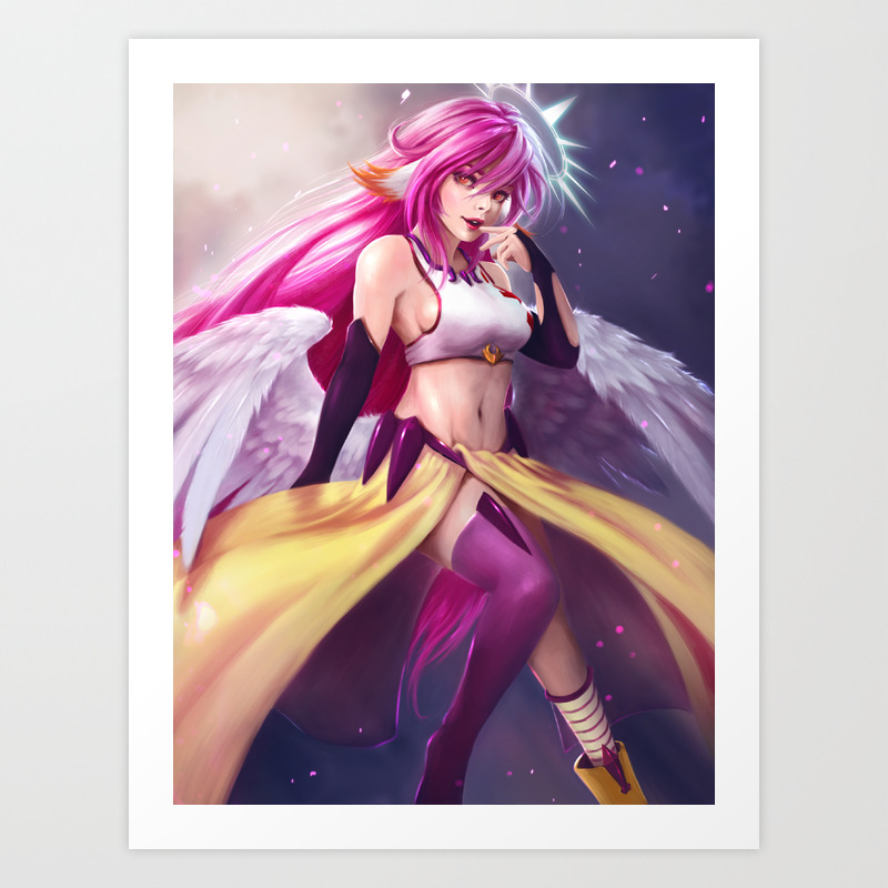 Get Wallpaper Jibril Art Print By Shobey1kanoby Society6 Free