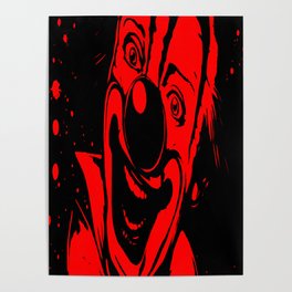 The Happy Red Clown Poster