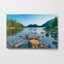 Acadian Morning Metal Print | Peaceful, Acadianationalpark, Aarongeraud, Pond, Barharbor, Landscape, Maine, Water, Hiking, Longexposure 