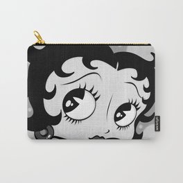 Betty Boop Black & White Carry-All Pouch