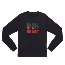 Be a Beast Long Sleeve T Shirt | Nature, Digital, Landscape, Music 