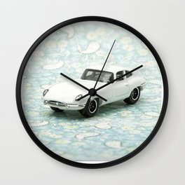 Vintage 1961 Jaguar Type E Matchbox Wall Clock | Photo, Vintage, Graphic Design 
