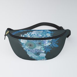 Seahorse with corals, shells and sea anemones Fanny Pack