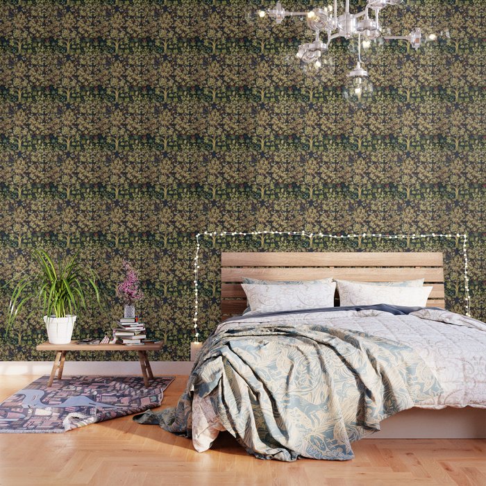 William Morris Tree Of Life Wallpaper By Restoredvintage Society6