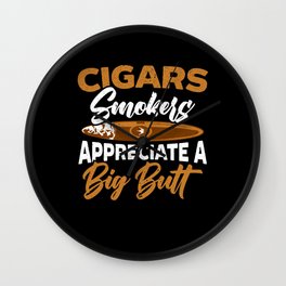 Cigars Smokers Appreciate A Big Butt Cigarette Wall Clock | Cigartasting, Vape, Cigarettesmoking, Tobacco, Smokecigar, Cigarettetester, Smoke, Cigarettesmoker, Vaping, Cigar 