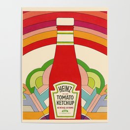 Ketchup Pop Art Poster