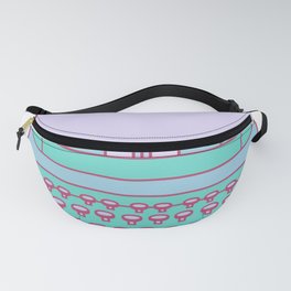 Typemachine Blue Fanny Pack