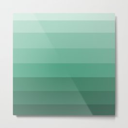 Turquoise Energy - Color Therapy Metal Print