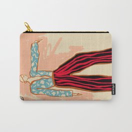 NEW YEAR DANCE Carry-All Pouch | Matisse, Festive, Painting, Pastel, Digital, Fashion, Pop Art, Floral, Disco, Curated 