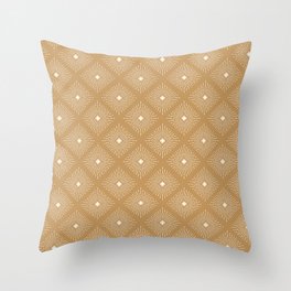 Geometric Burst Throw Pillow