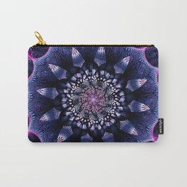 Mandala Flower Ultra Violet Art Carry-All Pouch