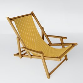 Lines (Mustard Yellow) Sling Chair