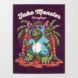 Fake Monster Poster