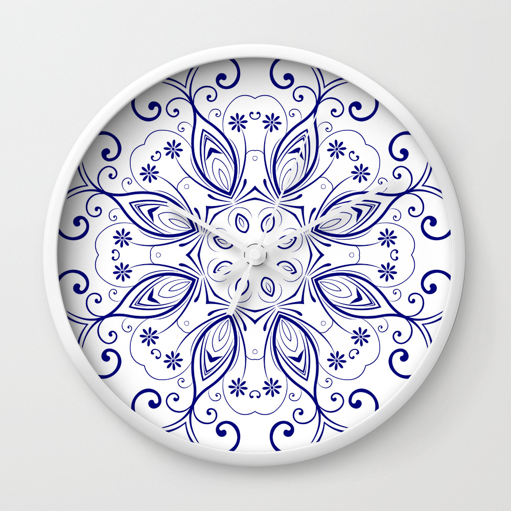 The Abstract Design Of A Circular Pattern Round Mandala Wall