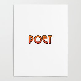 Poet Poster