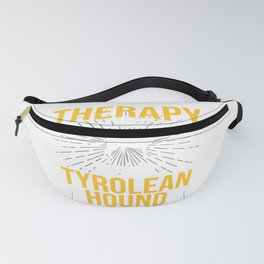 I Just Need My Tyrolean Hound Dog Lover Therapy Gift Fanny Pack