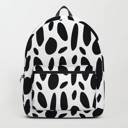 Wabi-Sabi Backpack | Silly, Funny, White, Fun, Saying, Identify, Graphicdesign, Spot, Pattern, Wabisabi 