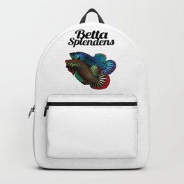 Betta Splendens Backpack | Fightingfish, Color, Splendens, Thai, Fish, Fight, Asia, Colorful, Thailand, Goldenfish 