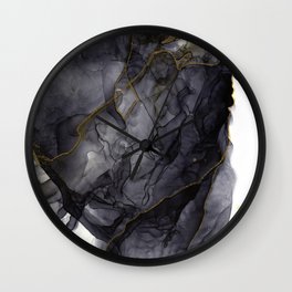 Ink flame Wall Clock