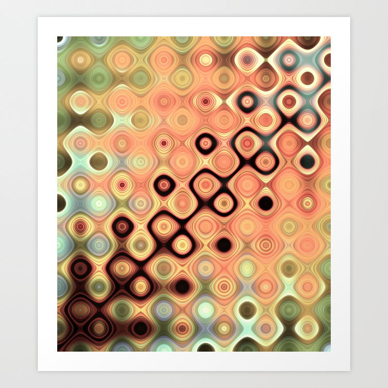 A New Modern And Abstract Design With Awesome Color Harmony Art