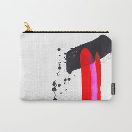 Galápagos Carry-All Pouch | Black, Colour, Paintitblack, Isabelzettwitz, Pop, Acrylic, Art, Abstract, Neon, Painting 