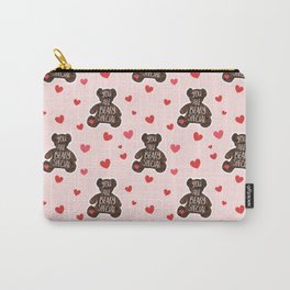 You are BEARy special - Funny Valentine's day pun Carry-All Pouch | Friend, Teddybear, Sweet, Graphicdesign, Valentinesday, Heart, Funny, Valentinesgifts, Valentine, Valentines 