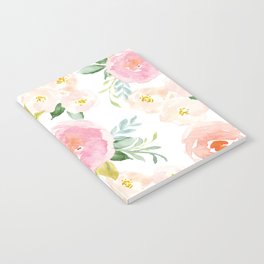 Sweet Pink Blooms (Floral 02) Notebook