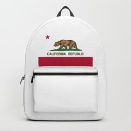 Flag of the State of California Backpack | Graphic, Art, State, Flag, California, America, American, Political, Vector, Graphic Design 