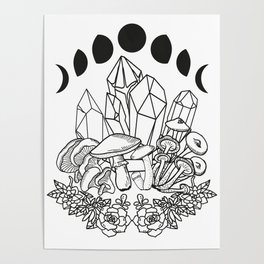 Witchy Designs Poster