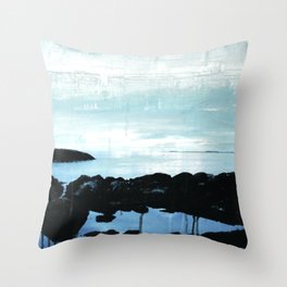 The ocean and me Throw Pillow