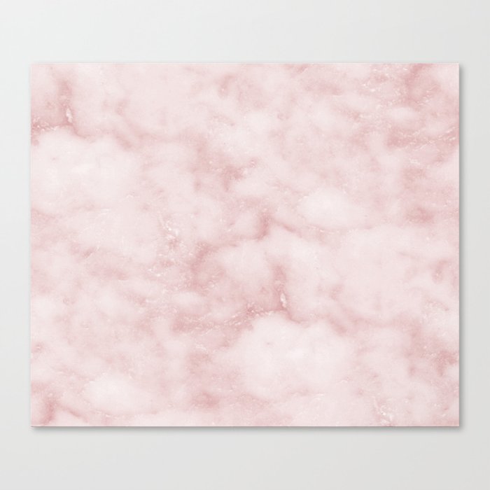 Sivec Rosa - cloudy pastel marble Leinwanddruck
