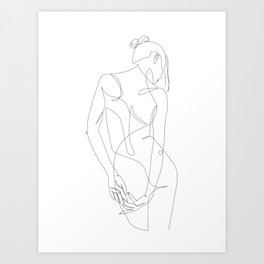 Line Art Prints For Any Decor Style Society6