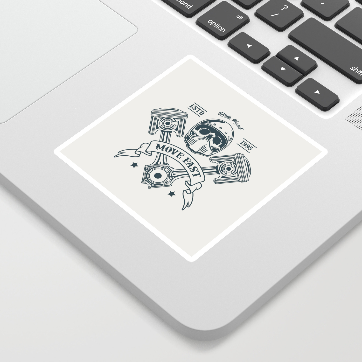 Motorcycle Club Illustration Sticker by mohalldi | Society6