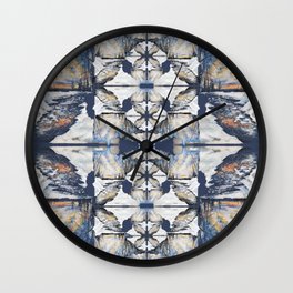 Minnesota Tie Dye Wall Clock