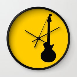 Simple Guitar Wall Clock