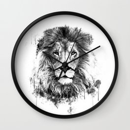 Lion Wall Clock | Lioncubroar, Lionofjudah, Lionelnation, Lionending, Lioneatsbaby, Lioncat, Drawing, Lionmaker, Lionking, Lionearns 