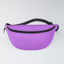 Tyrian Purple Simple Solid Color All Over Print Fanny Pack