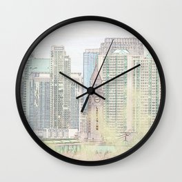 Lackawanna - Hoboken Terminal Wall Clock | Buildings, Newjersey, Digital, Clock, Hobokenterminal, Clocktower, Hoboken, Photo, Digital Manipulation, Architecture 