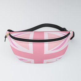 Pink Union Jack/Flag Design Fanny Pack