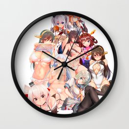 Kantai Collection Wall Clock | Weeb, Geek, Kawaii, Hentai, Thicc, Ecchi, Anime, Digital, Boobs, Sexy 