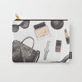My Style Essentials n.1 Carry-All Pouch | Other, Watercolor, Fashionillustration, Digital, Art, Fashion, Watercolour, Design, Concept, Sketch 