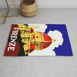 Firenze - Florence Italy Travel Rug