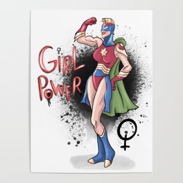 Girl power Poster